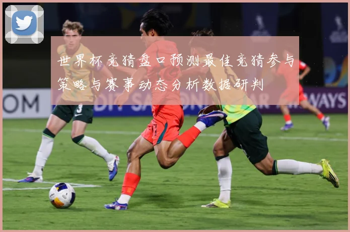 世界杯竞猜盘口预测最佳竞猜参与策略与赛事动态分析数据研判